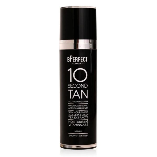 BPerfect 10 Second Tan Liquid Tanning Spray Medium Coconut Scented 150ml