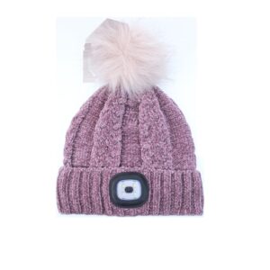 Ladies Chunky Knit LED Hat