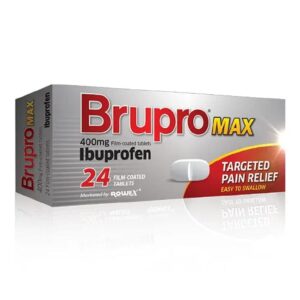 Brupro Max Ibuprofen 400mg Tablet 24 Pack