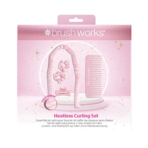 Brushworks Heatless Hair Curling Set