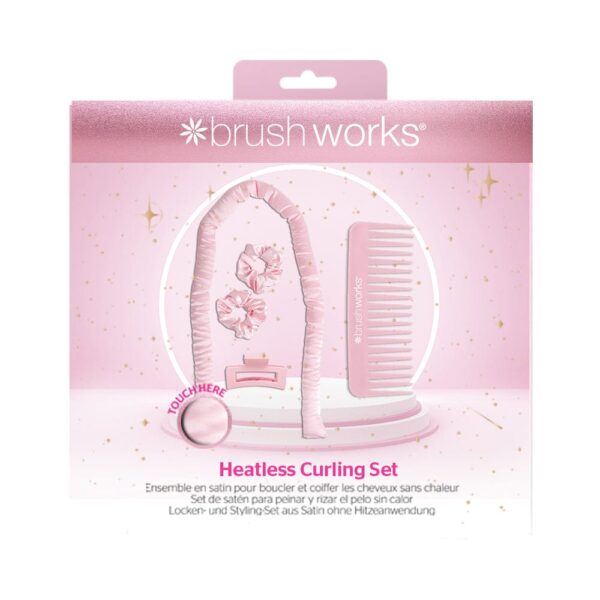 Brushworks Heatless Hair Curling Set