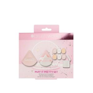 Brushworks Puff It Pretty 9-Piece Makeup Sponge Set