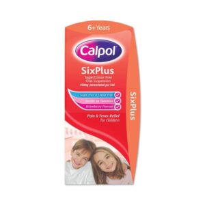 Calpol SixPlus Sugar Free 140ml