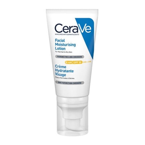 CeraVe AM Facial Moisturising Lotion SPF50 52ml