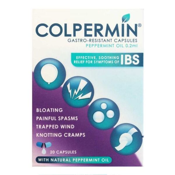 Colpermin Gastro-Resistant Capsules 20 Pack