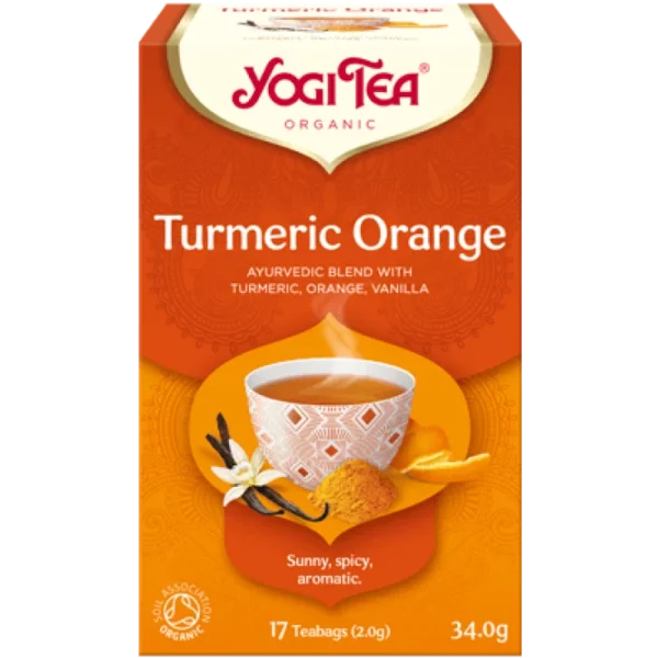 YOGI TEA CURCUMA ARANCIA 34G