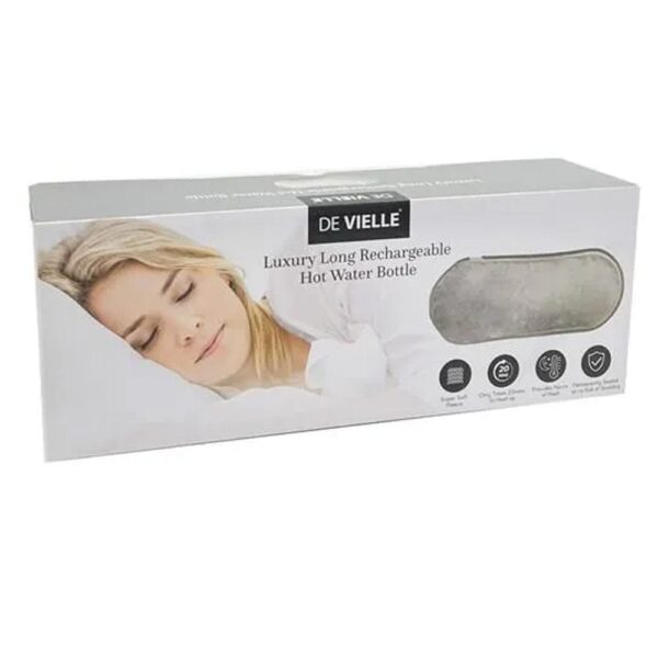 De Vielle Long Rechargeable Hot Water Bottle