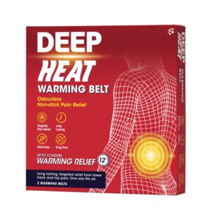 Deep Heat Warming Belt 2 Pack