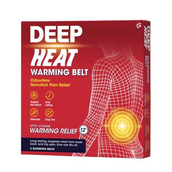 Deep Heat Warming Belt 2 Pack