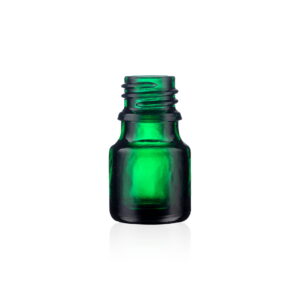 5ml Green Durham Glass Dropper Bottle