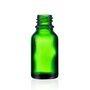 15ml Green Durham Glass Dropper Bottle