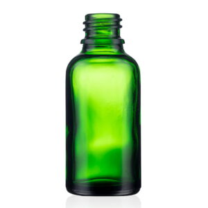 30ml Green Durham Glass Dropper Bottle