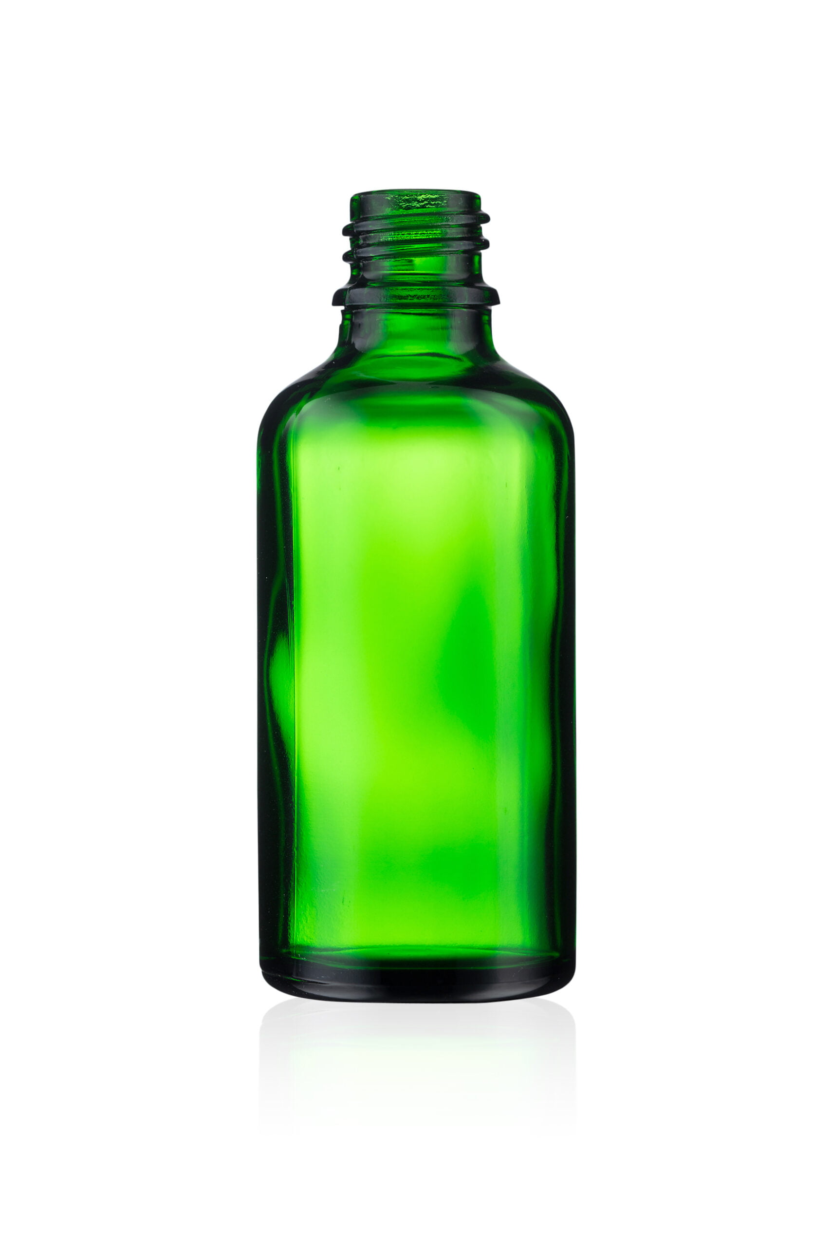 50ml Green Durham Glass Dropper Bottle