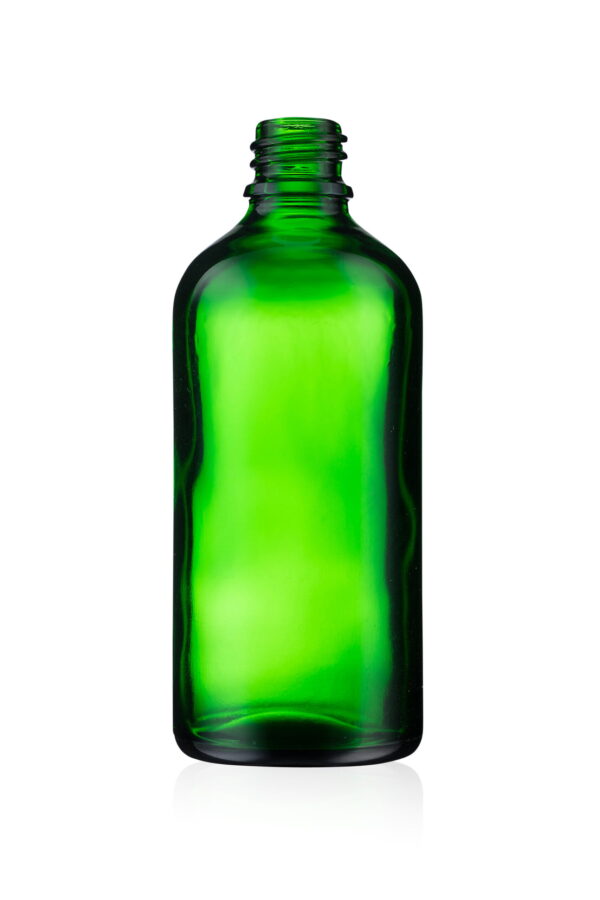 100ml Green Glass Dropper Bottle (Durham)