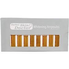 HERBAL SKIN DOCTOR WHITENING AMPOULES