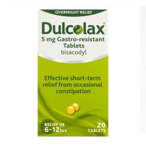 Dulcolax 5mg Gastro-Resistant Tablets 20 Pack
