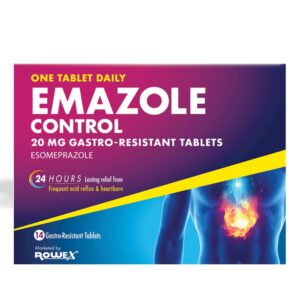 Emazole Control 20mg Gastro Resistant Tablets 14's