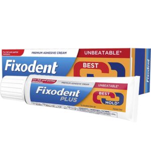 Fixodent Plus Dual Power Premium Denture Cream