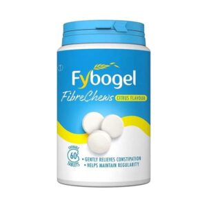 Fybogel Fibre Chews Citrus Flavoured Chewable Tablets 60s