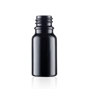 10ml Black Glass Dropper Bottle