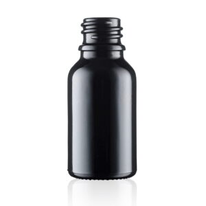 15ml Black Glass Dropper Bottle