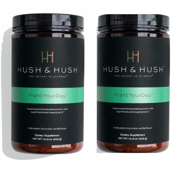 Hush & Hush Plant Your Day Duo Bundle 2 x 402g