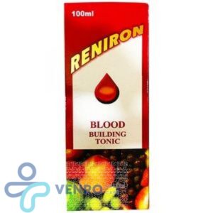 Ferrous Gluconate, Thiamine HCL, Riboflavin sodium phosphate, Pyridoxine Hcl, Vitamin c, Zinc Sulphate 100ml (Reniron)