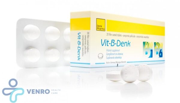 Vitamin B1+ Vitamin B6 Vit-B-Denk 100/200  10's