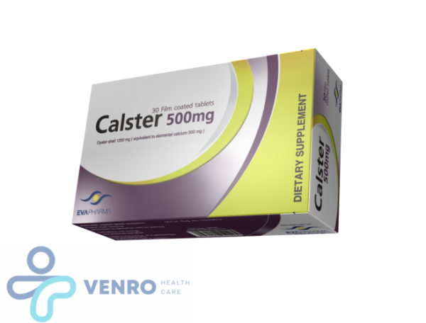 Oyster shell 1250mg Calster 500mg 10's