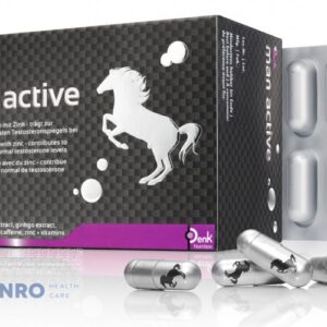 MAN ACTIVE DENK Ginko biloba, maca,zinc, vitamins,caffeine 10's