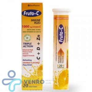 Generic Fruto-C Vitamin-C, Zinc and Vitamin D3 Effervescent