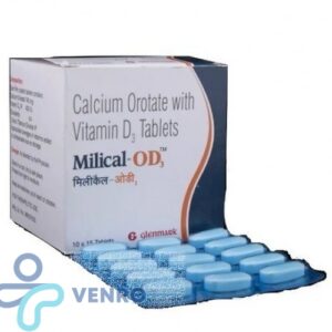 MILICAL Calcium citrate,vit D3 1000MG/200IU Tablets 10?s
