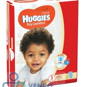 Huggies Dry Comfort Size 3 ( 5-9 kg) Pack 64?s (Extra Large)
