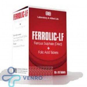 FERROLIC-LF Ferous Sulphate + Folic Acid 10's