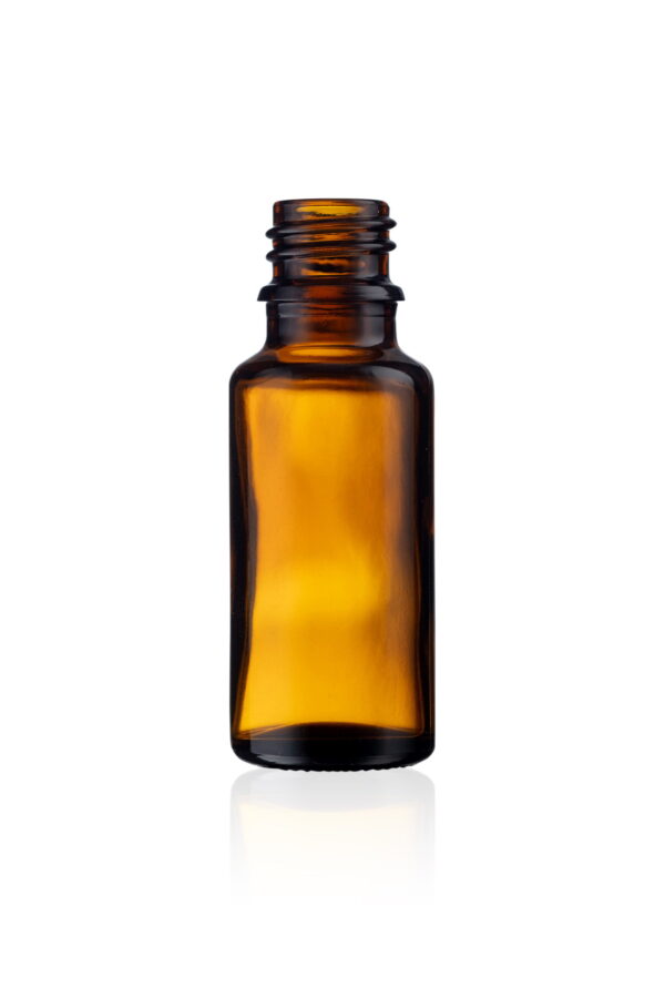 20ml Amber Glass Dropper Bottle (Kingston)