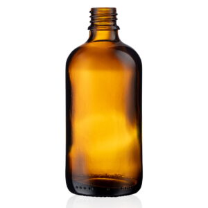 100ml Amber Glass Dropper Bottle (Kingston)