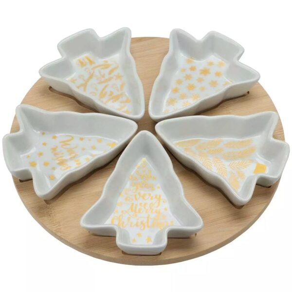 Rotating Festive Serving Bowls