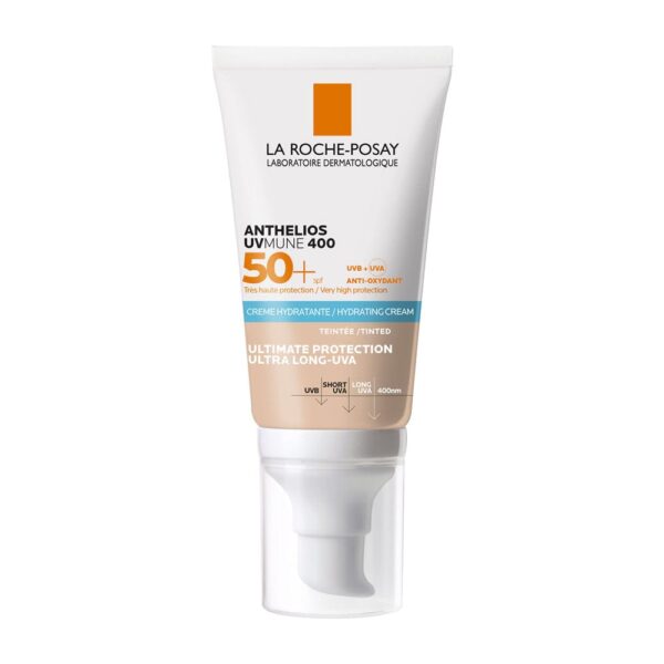 La Roche-Posay Anthelios UVMune 400 Hydrating Suncream Tinted SPF50 50ml