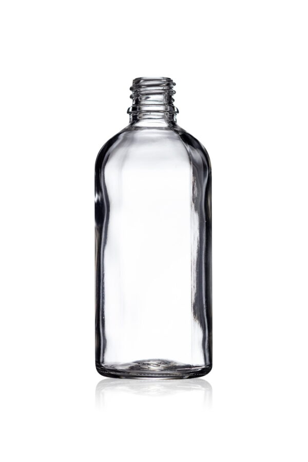 100ml Clear Glass Marlow Bottle