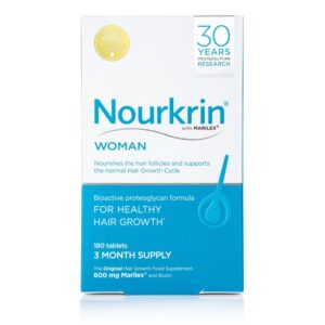 Nourkrin Woman Hair Nutrition 3 Month Supply 180 Tablets