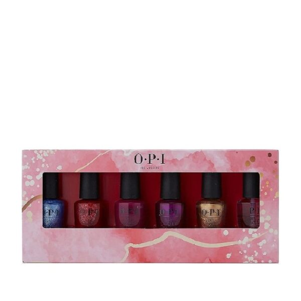 O.P.I Los Angeles Berry Glam Nail Polish Gift Set