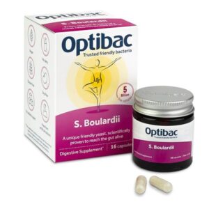 Optibac Probiotics Saccharomyces Boulardii Capsules