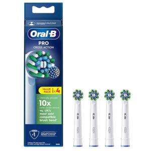 Oral B Cross Action Refills 4 pack