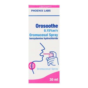 Orosoothe 0.15% W/V Oromucosal Spray 30ml