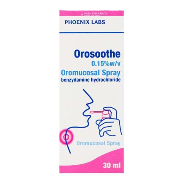 Orosoothe 0.15% W/V Oromucosal Spray 30ml