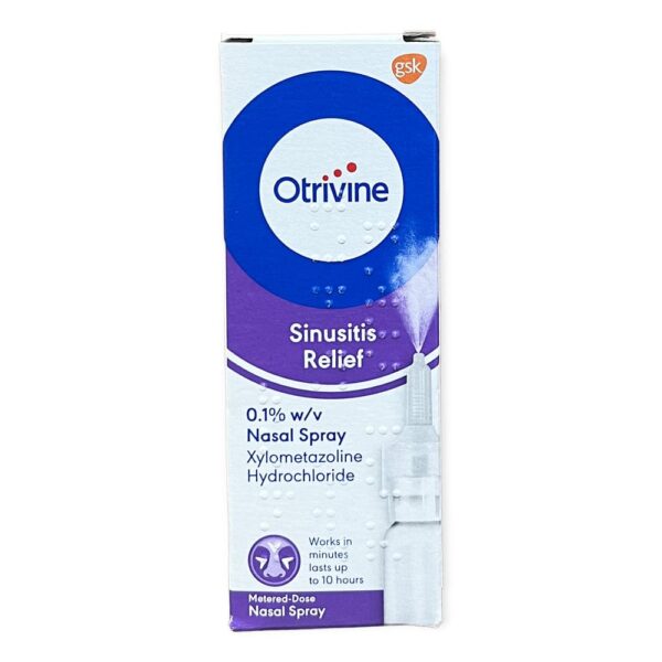 Otrivine Sinusitis Relief Measured Dose Nasal Spray 10ml