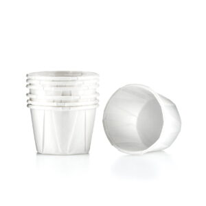Disposable Waxed Paper Medicine Pots