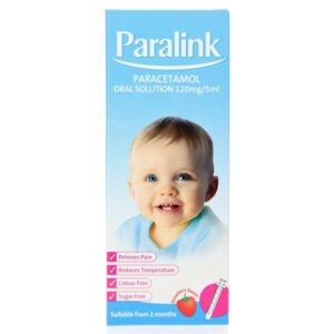 Paralink Paracetamol Oral Solution 120mg/5ml 100ml