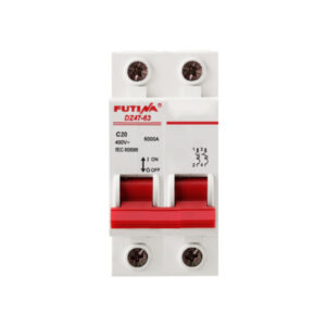 2 Pole Miniature Circuit Breaker, C Curve ? 32A, 63A, 100A MCB FTDZ47