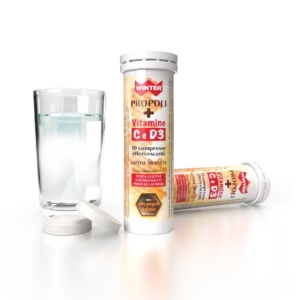 WINTER PROPOLIS + VIT C / D3 10CPR